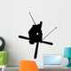 Skiing Silhouette Wall Decal