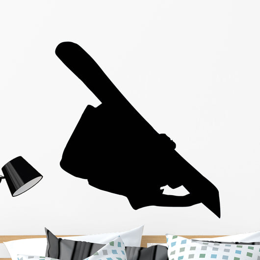 Snowboarder Silhouette Wall Decal