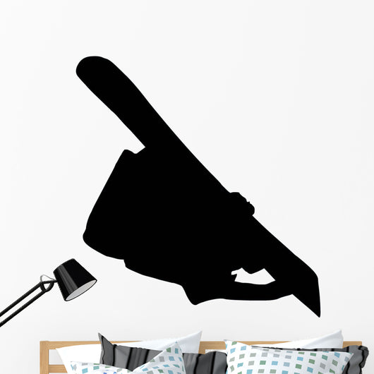 Snowboarder Silhouette Wall Decal