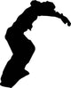 Snowboarding Silhouette Wall Decal