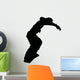 Snowboarding Silhouette Wall Decal