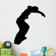 Snowboarding Silhouette Wall Decal