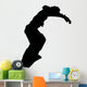 Snowboarding Silhouette Wall Decal