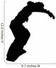 Snowboarding Silhouette Wall Decal