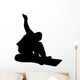 Snowboarder Silhouette Wall Decal