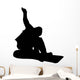 Snowboarder Silhouette Wall Decal