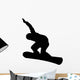 Snowboarder Silhouette Wall Decal