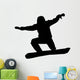 Snowboarder Silhouette Wall Decal