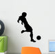 Soccer Silhouette Wall Decal