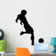 Soccer Silhouette Wall Decal