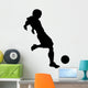 Soccer Silhouette Wall Decal