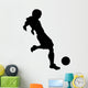 Soccer Silhouette Wall Decal