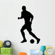 Soccer Silhouette Wall Decal