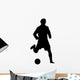Soccer Silhouette Wall Decal