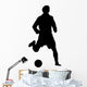 Soccer Silhouette Wall Decal