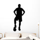 Soccer Silhouette Posing Wall Decal