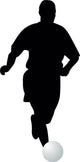 Soccer Silhouette Wall Decal