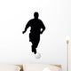 Soccer Silhouette Wall Decal