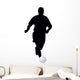 Soccer Silhouette Wall Decal