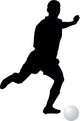 Soccer Silhouette Wall Decal
