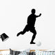 Soccer Silhouette Wall Decal