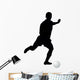 Soccer Silhouette Wall Decal