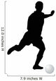 Soccer Silhouette Wall Decal