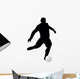 Soccer Silhouette Wall Decal