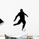 Soccer Silhouette Wall Decal