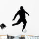 Soccer Silhouette Wall Decal