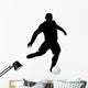 Soccer Silhouette Wall Decal