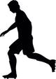 Soccer Silhouette Wall Decal