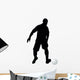 Soccer Silhouette Wall Decal