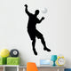 Soccer Silhouette Wall Decal