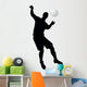 Soccer Silhouette Wall Decal