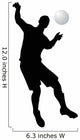 Soccer Silhouette Wall Decal