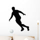 Soccer Silhouette Wall Decal