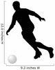 Soccer Silhouette Wall Decal