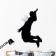 Soccer Silhouette Wall Decal