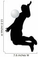 Soccer Silhouette Wall Decal