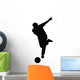 Soccer Silhouette Wall Decal