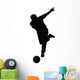 Soccer Silhouette Wall Decal