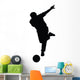 Soccer Silhouette Wall Decal