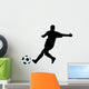 Soccer Silhouette Wall Decal