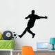 Soccer Silhouette Wall Decal