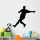 Soccer Silhouette Wall Decal