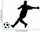 Soccer Silhouette Wall Decal