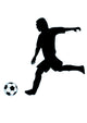 Soccer Silhouette Wall Decal