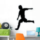 Soccer Silhouette Wall Decal