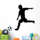 Soccer Silhouette Wall Decal